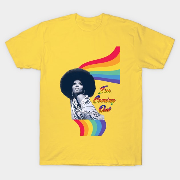 I'm Coming Out - Diana Ross T-Shirt by DanArt